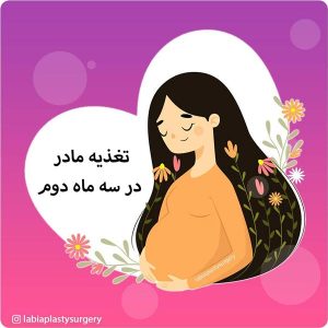 تغذیه مادر در سه ماه دوم